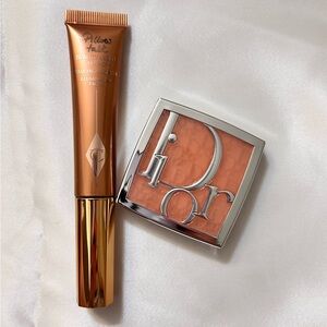 Dior & Charlotte tilbury makeup bundle
